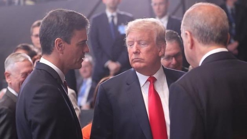 Trum conoce a Sánchez y lo desprecia intensamente