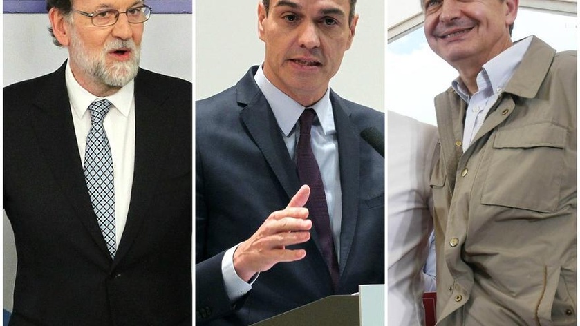 Tres miserables dañinos para España, pura mugre antidemocrática