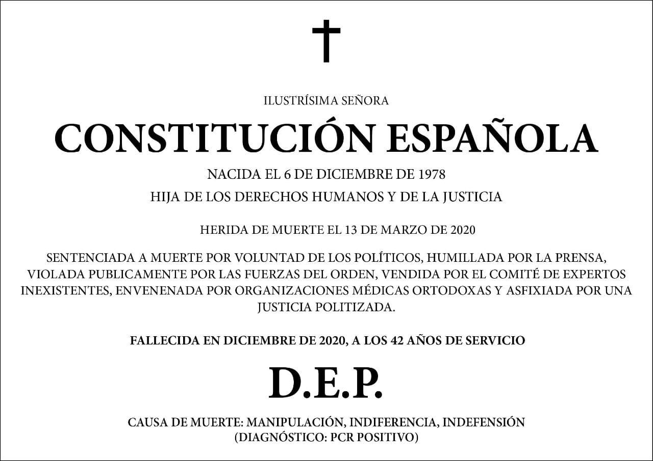 Por qué celebramos el 6 de diciembre la Constitución Española?