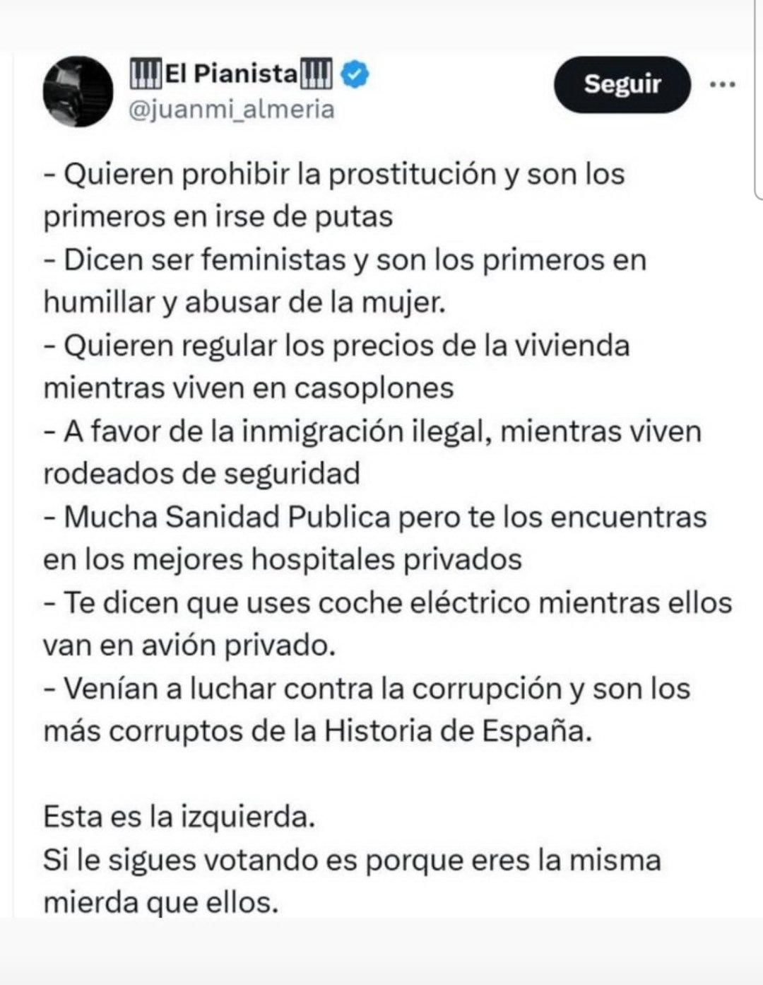 Los “progres” son la peor de las pandemias y el flagelo del mundo actual