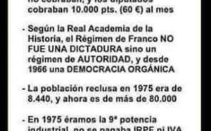 El Franquismo recupera valor y deja de estar demonizado por los españoles