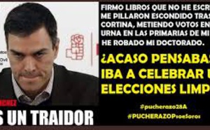 Pedro Sánchez, sospechoso de fraude electoral