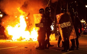 La violencia de los catalanes rebeldes amenaza la esperada victoria socialista en el 10 de noviembre