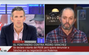 El fontanero gallego que ha denunciado a Pedro Sánchez es héroe y modelo para los demócratas y la España decente