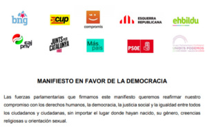 La gran estafa y el enorme peligro del "Manifiesto en favor de la democracia"