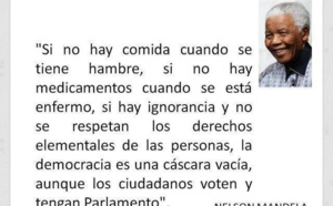 UNA DEMOCRACIA TRUCADA, COMO LA ESPAÑOLA, ES UNA LAMENTABLE ESTAFA