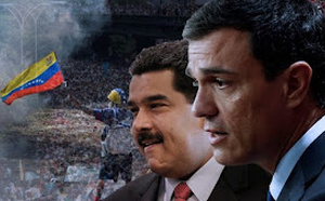 Maduro y Sánchez, dos socialistas desprestigiados y rechazados por gran parte de sus pueblos