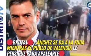 El patético Pedro Sánchez huye derrotado, como un cobarde