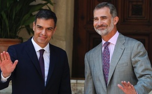 Felipe VI y Pedro Sánchez son compinches