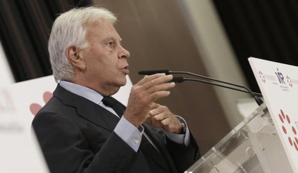 La denuncia de Felipe González: España no tiene peso en el mundo