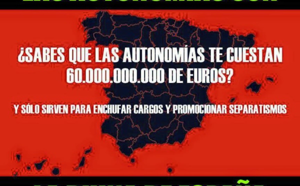 España necesita desmontar con urgencia el Estado de las Autonomías