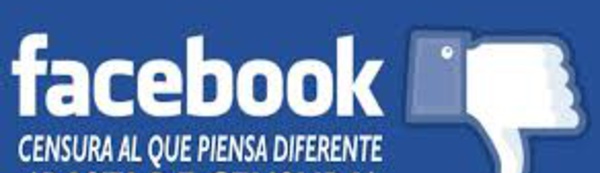 FACEBOOK me censura de nuevo, sin razón y seguramente como consecuencia del trabajo de los trolls catalanes