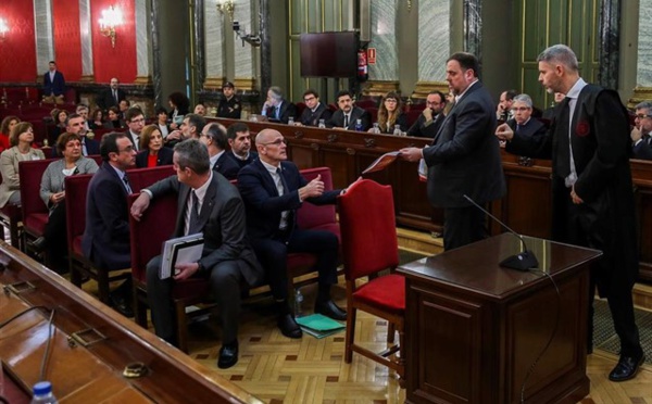 El independentismo catalán quiere convertir el juicio a sus dirigentes en un juicio a España