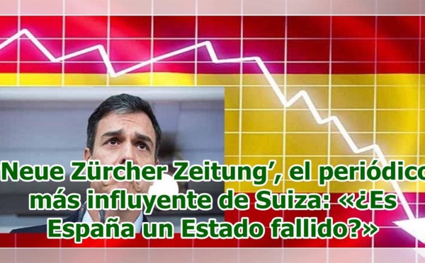 Pedro Sánchez y el PSOE nos llenan el país de tontos y nos conducen hacia un "Estado Fallido"