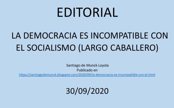 ¿Por qué el socialismo es incompatible con la democracia?