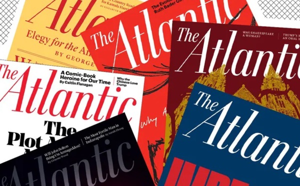 Ejemplares de la revista The Atlantic