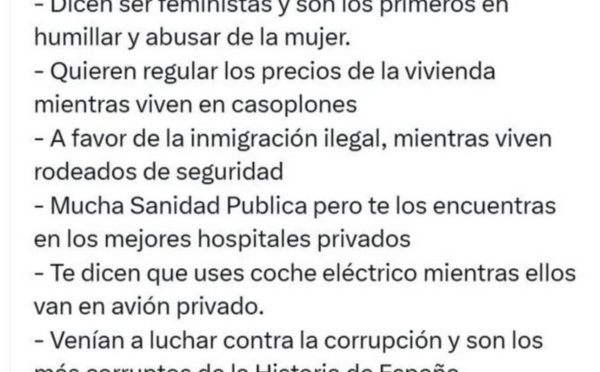 Los “progres” son la peor de las pandemias y el flagelo del mundo actual