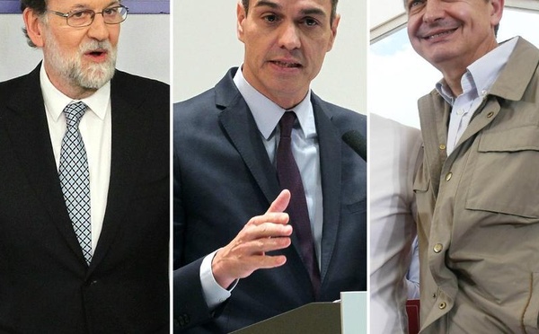 Tres miserables dañinos para España, pura mugre antidemocrática